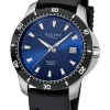 REGENT Herrenuhren-Herrenuhr Quarz Sport blau F1028