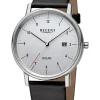 REGENT Herrenuhren-Herrenuhr Solar 39 mm silber F1546