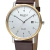 REGENT Herrenuhren-Herrenuhr Solar 39 mm bicolor F1549