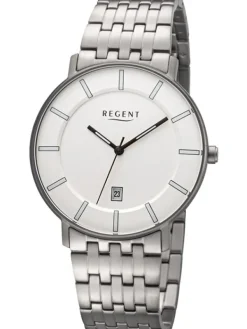 REGENT Herrenuhren-Herrenuhr Titan Gliederband F1174