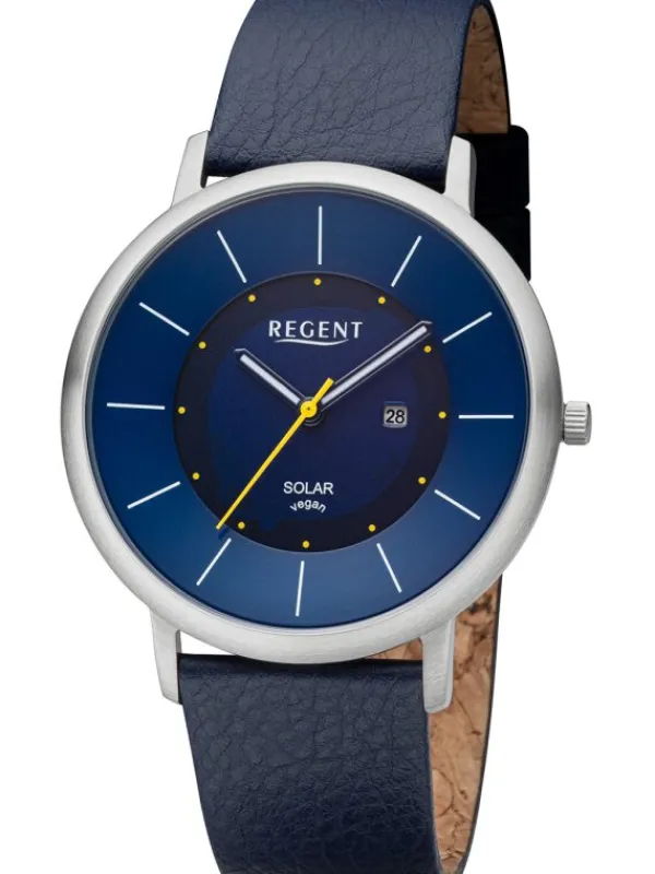 REGENT Herrenuhren-Hau Stahl LB /Solar BA-721 BA-721
