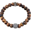 Save Brave Armbänder-Armband Herren Keltischer Knoten braun SBB-OM-1E-24T