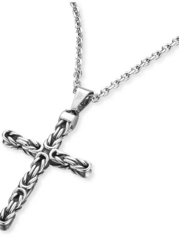 Save Brave Halsketten + Collier-Dan Kreuzkette Herren SBN-DAN