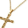 Save Brave Halsketten + Collier-Dan Kreuzkette Herren goldf. SBN-DAN-G
