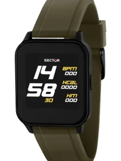 SECTOR Smartwatches | Herrenuhren-05 39*33MM DIGITAL GREEN SILICON R3251550001