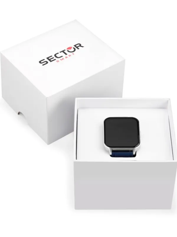 SECTOR Smartwatches | Herrenuhren-05 39*33MM DIGITAL BLUE SILICON R3251550002