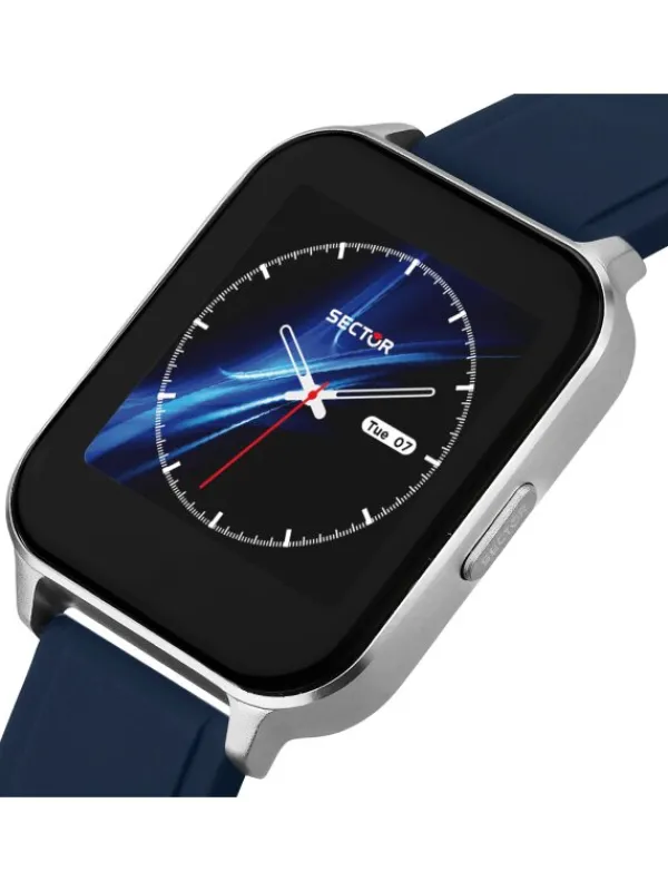SECTOR Smartwatches | Herrenuhren-05 39*33MM DIGITAL BLUE SILICON R3251550002