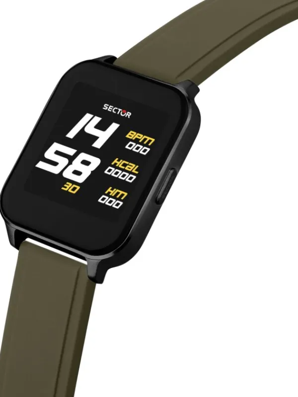 SECTOR Smartwatches | Herrenuhren-05 39*33MM DIGITAL GREEN SILICON R3251550001