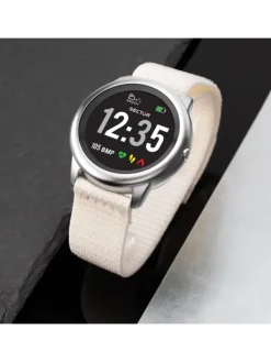 SECTOR Smartwatches | Herrenuhren-01 SMART 46 mm WHITE STRAP R3251545502