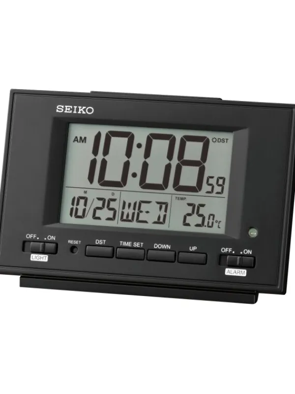 SEIKO Wecker + Co.-Wecker LCD QHL075K