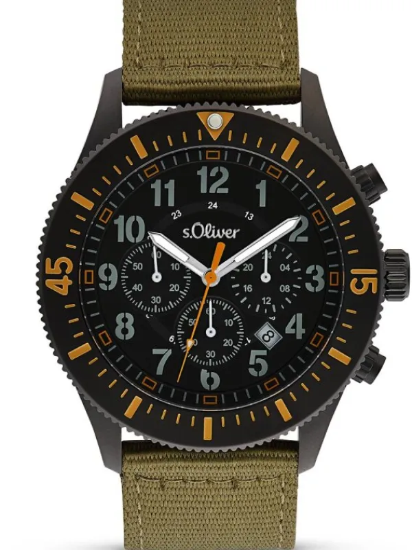 s.Oliver Herrenuhren-men 2033501