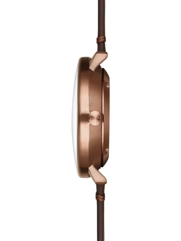 STERNGLAS Herrenuhren-HAMBURG AUTOMATIK blau bronze S02-HH27-VI17