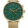STERNGLAS Herrenuhren | Damenuhren-HAMBURG Chrono Edition Vintage Band Milanaise S01-HCV22-MI05