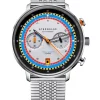 STERNGLAS Herrenuhren | Damenuhren-HAMBURG Chrono REGATTA Metallarmband S01-HC36-ME08