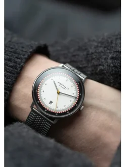 STERNGLAS Herrenuhren | Damenuhren-HAMBURG Edition Hafen Metallarmband S01-HHH16-ME08