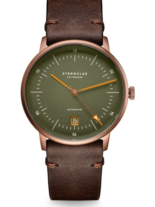 STERNGLAS Herrenuhren | Damenuhren-NAOS AUTOMATIK Edition Bronze S02-NAR19-VI17