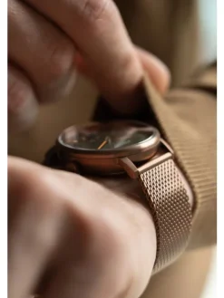 STERNGLAS Herrenuhren | Damenuhren-NAOS AUTOMATIK Edition Bronze Milanaise S02-NAR19-MI11