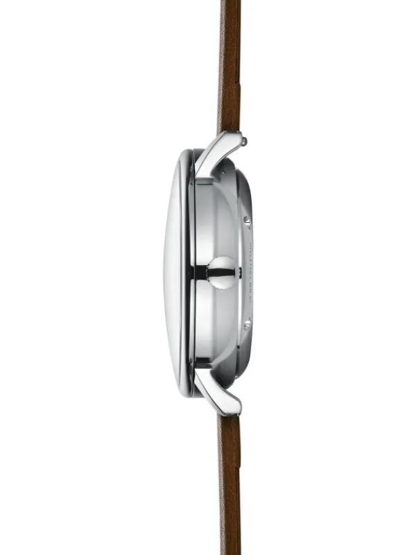 STERNGLAS Herrenuhren | Damenuhren-NAOS Automatik schwarz Leder braun S02-NA03-PR04