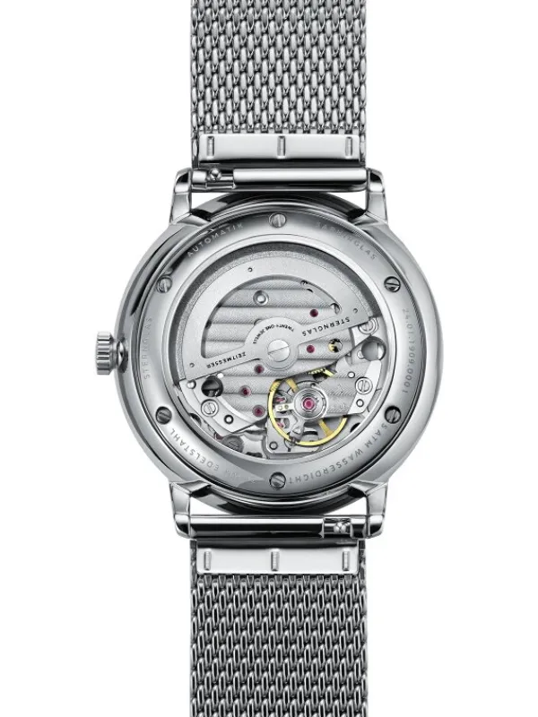 STERNGLAS Herrenuhren | Damenuhren-NAOS Automatik Milanaise Blau S02-NA06-MI04