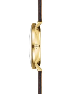STERNGLAS Herrenuhren | Damenuhren-NAOS Edition Aventurin dunkelgrün gold Band Bridle dunkelbraun S01-NAN41-BR01