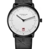 STERNGLAS Herrenuhren | Damenuhren-Naos Edition Bauhaus III weiß Editionsband S01-NAB15-EB09