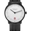STERNGLAS Herrenuhren | Damenuhren-Naos Edition Bauhaus III weiß SuperSlim S01-NAB15-ME11