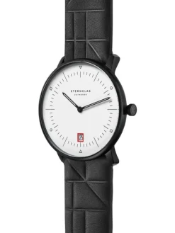 STERNGLAS Herrenuhren | Damenuhren-Naos Edition Bauhaus III weiß Editionsband S01-NAB15-EB09