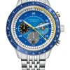 STERNGLAS Herrenuhren-TACHYMETER 2.0 dunkelblau Metallarmband S01-TM06-ME14