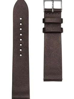 STERNGLAS Zubehör-Vintage, L, 20 mm, mokka, silber S03-VI11