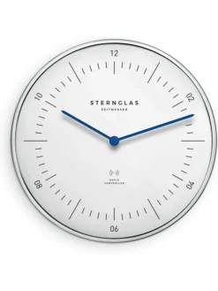 STERNGLAS Wecker + Co. | Wanduhren-Wanduhr NAOS 30cm weiß FUNK S14-008