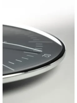 STERNGLAS Wecker + Co. | Wanduhren-Wanduhr NAOS 30cm grau FUNK S14-009