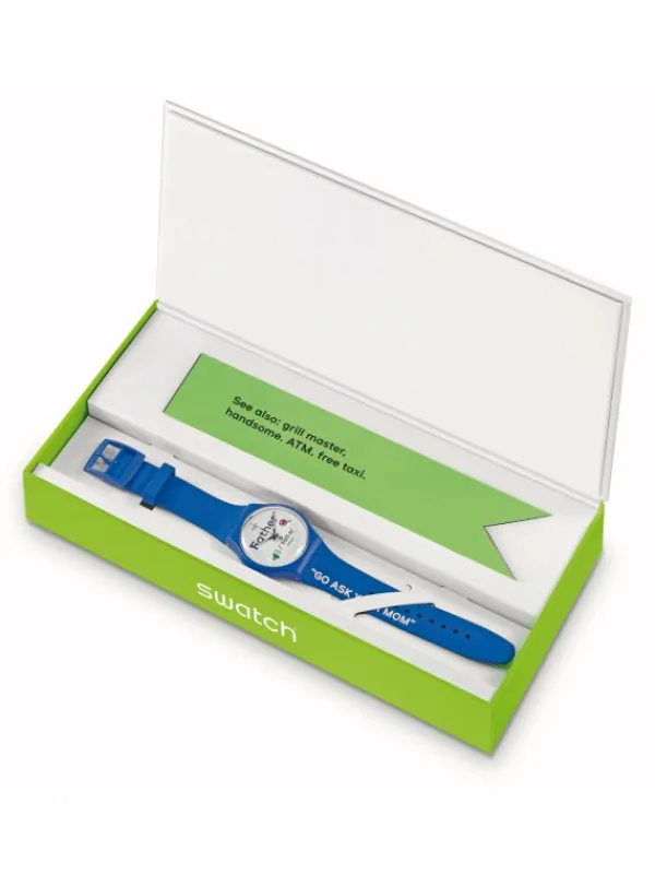 SWATCH Herrenuhren-ALL ABOUT DAD SO29Z704