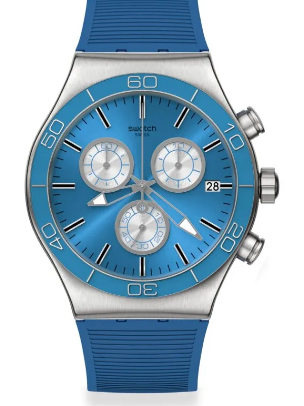 SWATCH Herrenuhren | Damenuhren-BLUE IS ALL YVS485