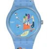 SWATCH Herrenuhren | Damenuhren-BLUE SKY, BY VASSILY KANDINSKY SUOZ342