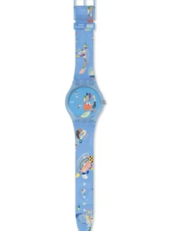 SWATCH Herrenuhren | Damenuhren-BLUE SKY, BY VASSILY KANDINSKY SUOZ342
