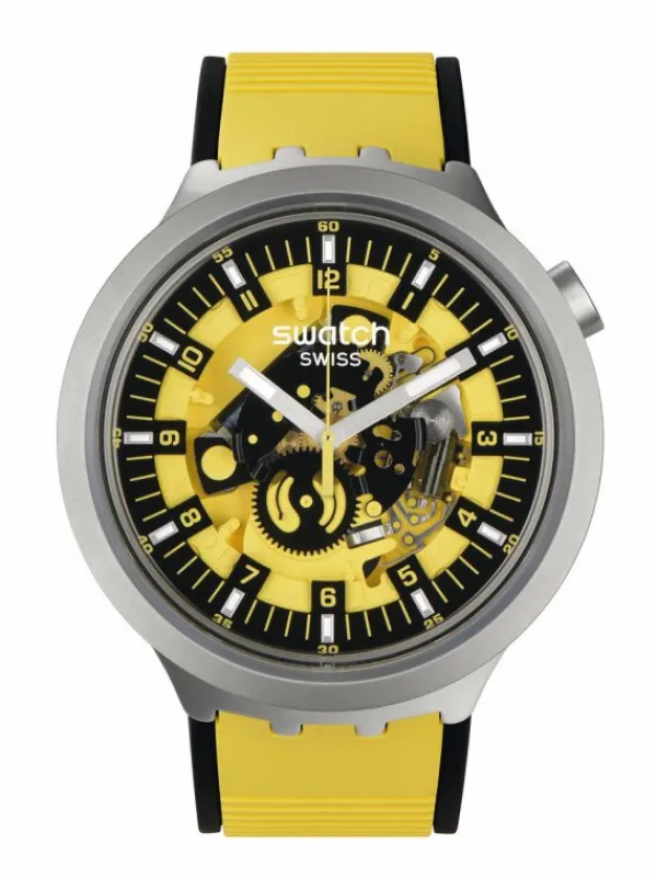 SWATCH Herrenuhren | Damenuhren-BOLDEN YELLOW SB07S109