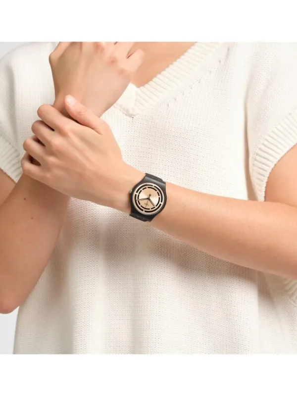 SWATCH Damenuhren-CLEAR SIGN SO32B116