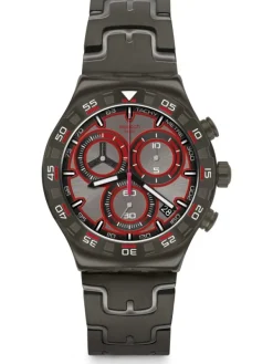 SWATCH Herrenuhren-CRAZY DRIVE YVM406G