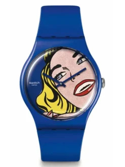 SWATCH Herrenuhren | Damenuhren-GIRL BY ROY LICHTENSTEIN, THE SUOZ352