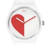 SWATCH Herrenuhren | Damenuhren-HALF <3 RED SO29Z113