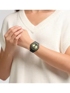 SWATCH Herrenuhren | Damenuhren-LEAFY LINE SO32B117