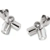 SWATCH Ohrschmuck-Lustro Earrings Stud, Sst, Whi JED033-U