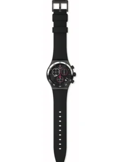SWATCH Herrenuhren-MAGENTA AT NIGHT YVB413