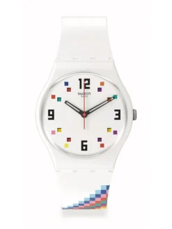 SWATCH Herrenuhren | Damenuhren-MERRY-GO-ROUND SQUARES SO28W700