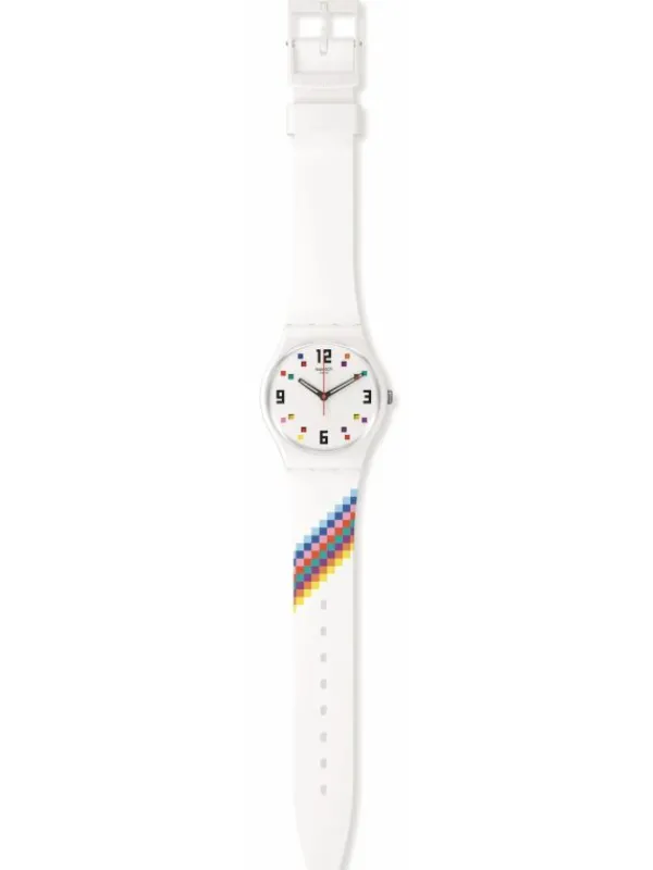 SWATCH Herrenuhren | Damenuhren-MERRY-GO-ROUND SQUARES SO28W700