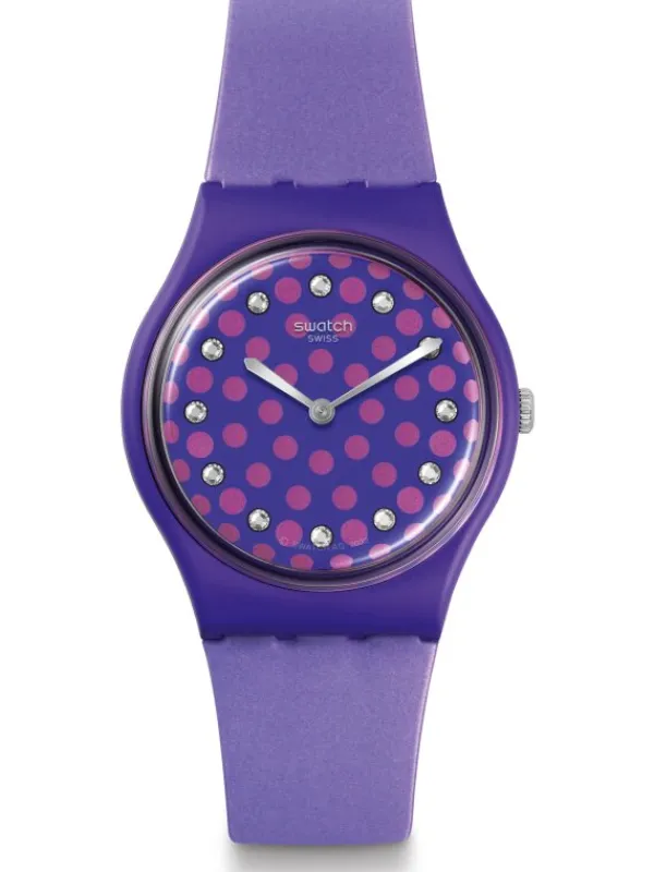 SWATCH Damenuhren-PERFECT PLUM SO31V100