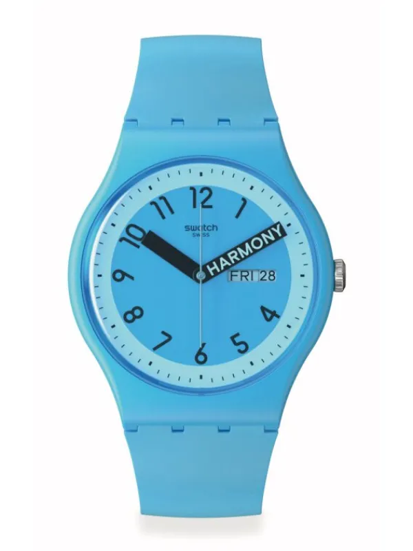 SWATCH Herrenuhren | Damenuhren-PROUDLY BLUE SO29S702