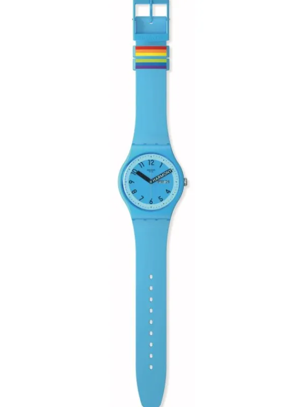 SWATCH Herrenuhren | Damenuhren-PROUDLY BLUE SO29S702