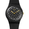 SWATCH Damenuhren-SPARKLE NIGHT SO31B102