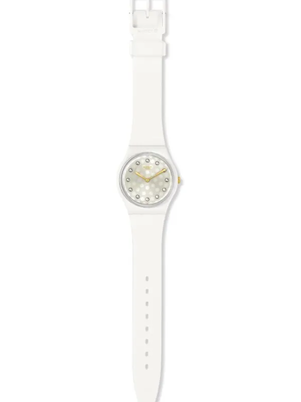 SWATCH Damenuhren-SPARKLE SHINE SO31W109